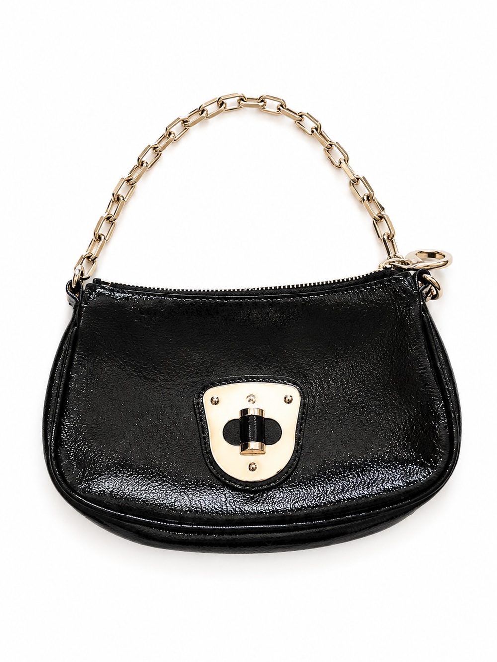 Alexander McQueen Patent Leather Pochette / Wristlet
